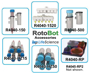 Picture of RotoBot Programmable Rotator with Tube Holders for 1.5ml, 15ml, 50ml tubes