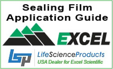 Excel Scientific Adhesive Sealing Films and Tapes for microplates