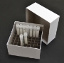 Picture of #1 Seller! - 81-cell Box, 50/case, 3" Freezér Storagé Boxés w/ 81-cell insert dividers, BulkPack