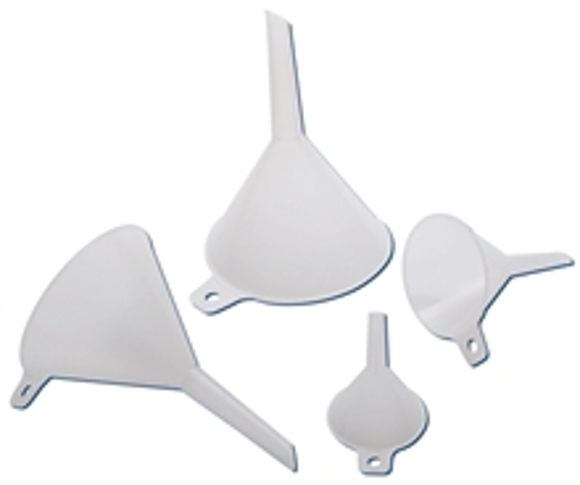 Picture of Lightweight Funnel Set, Autoclavable Polypropylene