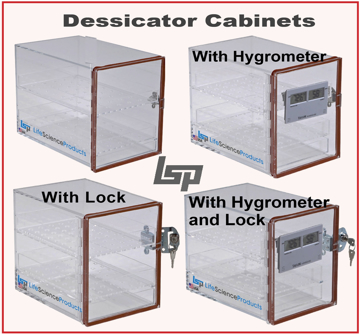 Picture of Desiccator Cabinet, Transparent Acrylic (Select specific Unit, when ordering)