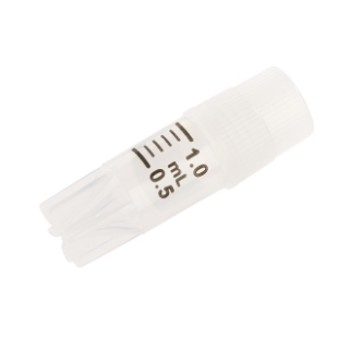 Picture of CELLTREAT Freeze Cryo·Vials 1.0mLExternal Thread, Self-Standing, Sterile 100/pack