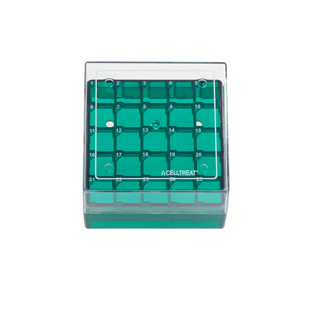 Picture of Storage Box, CF Cryogenic Vial, 25 Place, Polycarbonate, Non-Sterile 5/pack