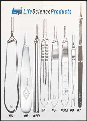 Picture for category Handles for Surgical Scalpel Blades