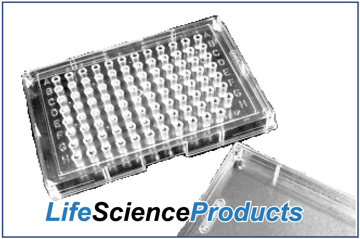 Picture of 95-pin disposable inoculator assembly & inoculum tray