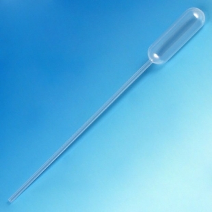 Picture of Non-Sterile, 4.5ml Sedi-Pipèt, Dispòsable Transfèr Pipèts, Narrow Stem, large bulb with 3.5ml draw, 15.5cm L, 500/pack