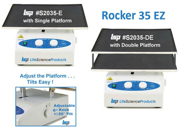 Picture of Labnet Rocker 35 EZ - Large Capacity, Easy Tilt (Choose Single or Double Platform unit)