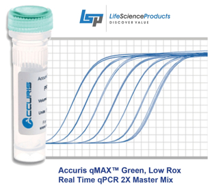 Picture of Accuris Real Time qMax Brand - Green, Low Rox qPCR 2X Master Mix, 100 x 20µl reactions