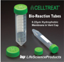 Picture of Sterile, 15mL and 50mL Bio-Reaction Tubes with ScrewCap featuring 0.22µm filter