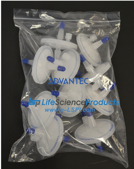 Picture of Advantec - Non-Sterile, In-Line 50mm Filters (0.50µm PTFE), 10/pack