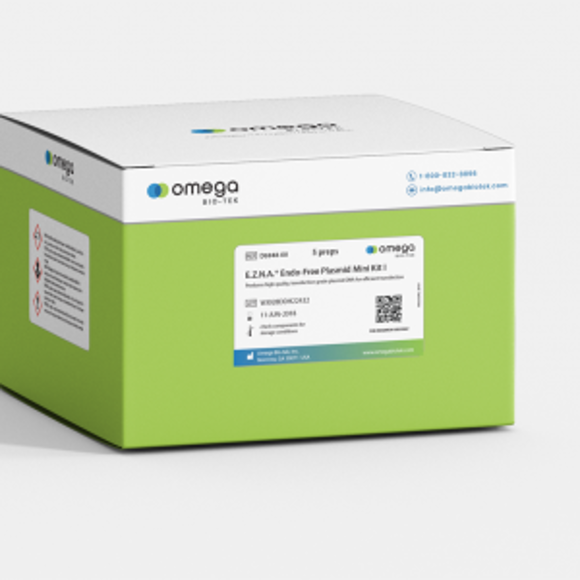 Picture of Omega Biotek - Endotoxin-Free Plasmid DNA Mini-Kit I, 50 preps/kit