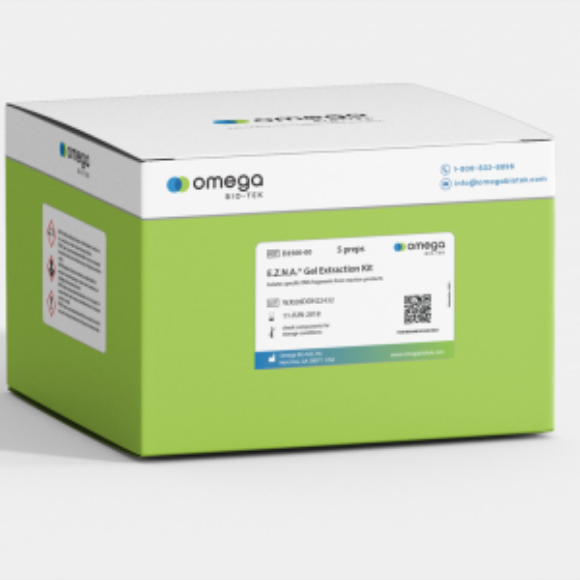 Picture of Omega Biotek Gel Extraction Kit, V-spin (for DNA Agarose Gels), 50 preps