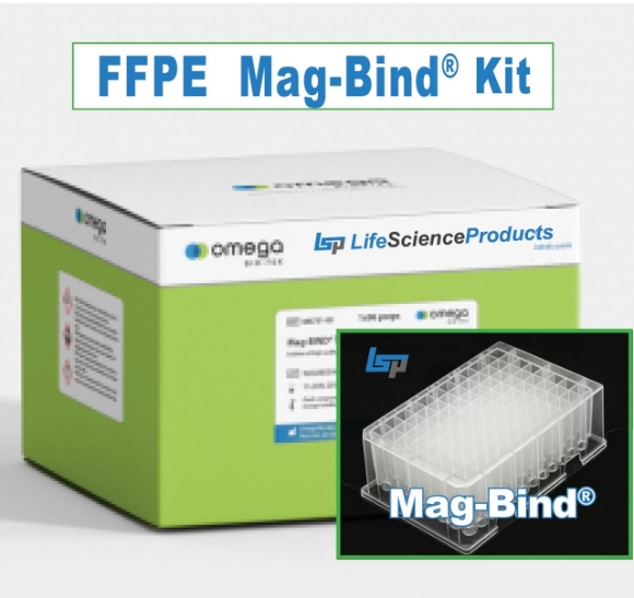 Picture of Omega Biotek Mag-Bind FFPE DNA/RNA 96 Kit, 1 x 96 preps (96)