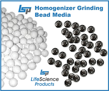 Picture of Zirconia (Ceramic) Beads, 0.7mm Diameter, 454 grams (1lb) bottle