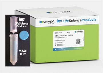 Picture of Omega Biotek E.Z.N.A. Blood Genomic DNA Maxi Kit, 50 preps