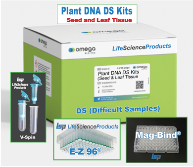 Picture for category E.Z. & Mag-Bind Plant DNA DS (Seed & Leaf Tissue Kits)