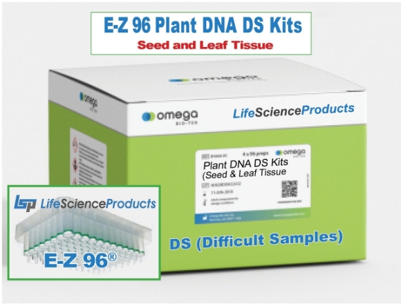 Picture of Omega Biotek E-Z 96 Plant DNA DS Kit (Difficult Samples), 1 x 96 preps (96)