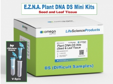 Picture of Omega Biotek E.Z.N.A. Plant DNA DS Mini Kit (Difficult Samples), 5 preps