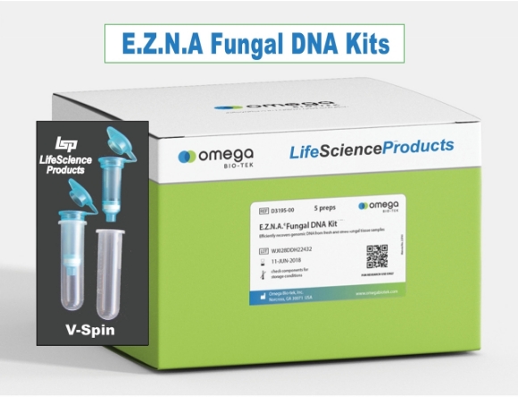 Picture of Omega Biotek E.Z.N.A. Fungal DNA Isolation Mini Kit, 5 preps