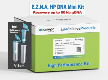 Picture of Omega Biotek E.Z.N.A. HP Plant DNA Isolation Mini Kit (High Perform), 5 preps