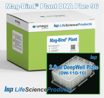 Picture of Omega Biotek Mag-Bind Plant DNA Plus 96 Kit, 1 x 96 preps (96)