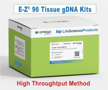 Picture of Omega Biotek Tissue DNA E-Z 96 plate Kits, 1 x 96 (96) preps