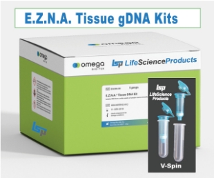 Picture of Omega Biotek E.Z.N.A. Tissue Genomic DNA Mini Kit, 5 preps