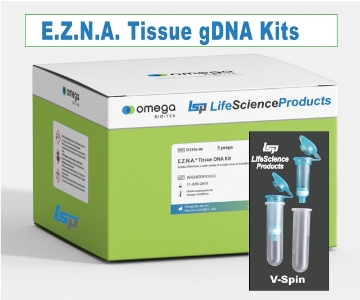 Picture of Omega Biotek E.Z.N.A. Tissue Genomic DNA Mini Kit, 5 preps