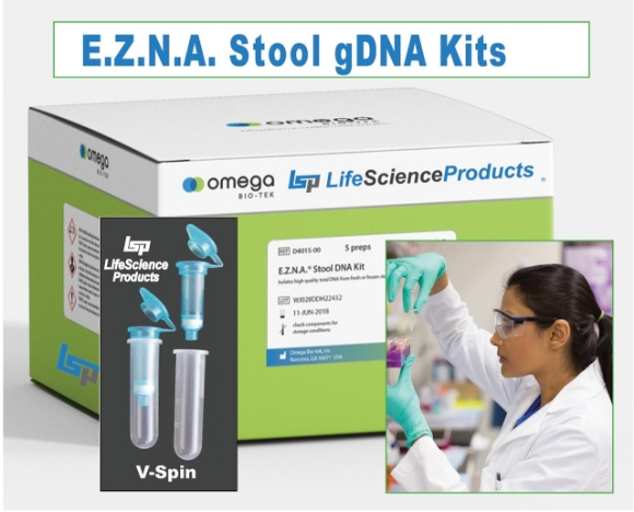 Picture of Omega Biotek E.Z.N.A. Stool DNA Isolation Kit, 5 preps