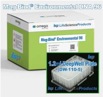 Picture of Omega Biotek Mag-Bind Environmental DNA 96 Kit, 1 x 96 Preps (96)