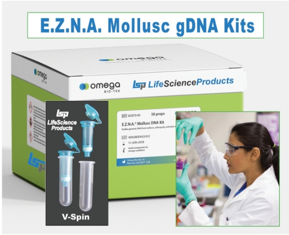 Picture of Omega Biotek E.Z.N.A. Mollusc DNA Mini Kit, 5 preps