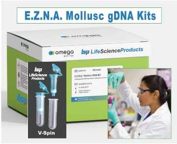 Picture of Omega Biotek E.Z.N.A. Mollusc DNA Mini Kit, 200 preps