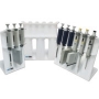 Picture of ProPette LE™ Single Channel Pipettors (Light-Ergonomic-Autoclavable), and Racks