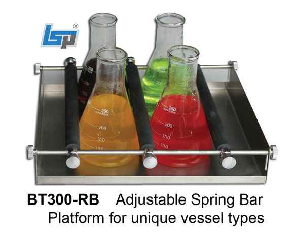 Picture of Benchmark Scientific, Adjustable Spring Roller Bar Platform for BT302 Orbi-Shaker JR., 9.5" x 8"