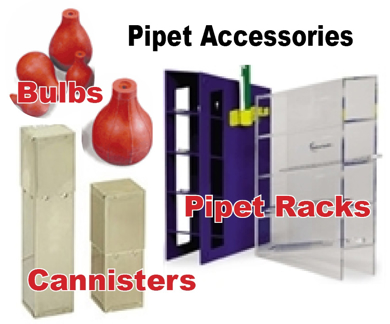 Picture for category Pipets Accessories, Bulbs, Canister, Racks