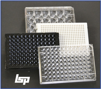 Picture for category Multi-Well Assay Plates, Untreated Polystyrene; 1, 4, 6, 12, 24, 48, 96, 384 well