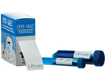 Picture of (CRY-2000) White Color, Cryo-Tags on Roll, 1.50"x0.75" (38mm x 19mm), 1000/roll