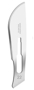 Picture of Swann-Morton #22 Disposable Sterile Surgical Scalpel Blades, 10/pack