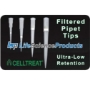 Picture of Buy 3, Get 1 FREE - CELLTREAT Sterile FILTERED Universal Fitting Pipet Tips, Low Retention (All Sizes are listed)