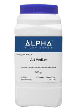 Picture of Alpha Biosciences - A-1 Medium, 500 gram (A01-116-500)