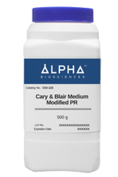 Picture of Alpha Biosciences - CARY & BLAIR MEDIUM MODIFIED PR, 500 gram (C03-125-500)