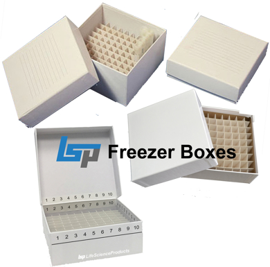 Freezing Cardboard Cryo Boxes, CARDBOARD