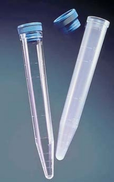 Picture of Plug Cap 15mL Clinical Centrifuge Tubes, Graduated, 1000/case