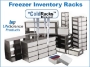 Picture of Upright Freezer Racks for Standard 2"H & 3"H Storage Boxes