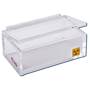 Picture of Mini Model, Beta Storage Box with Hinged Lid, 6.5"Wx3.375"Hx2.5"L