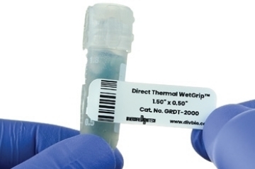 Picture of GRDT-2000, DT Wet·Grip™ Direct·Thermal Labels, 1.50" x 0.50"; on 1" core, 750/roll