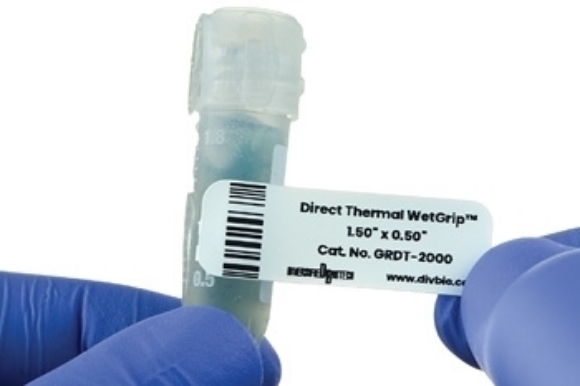 Picture of GRDT-2000, DT Wet·Grip™ Direct·Thermal Labels, 1.50" x 0.50"; on 1" core, 750/roll