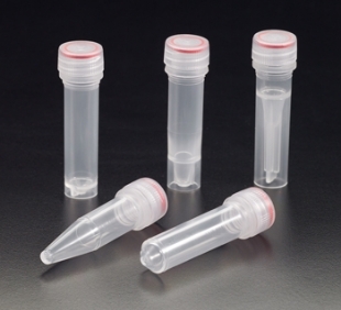 Picture of Sterile, 1.5ml Micrew-tube with Flat ScrewCap with o'ring, Self-Standing