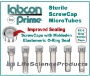 Picture of PRIME™ - STERILE ScrewCap MicroTubes, 10,000/case, features Elastomeric Black O-Ring