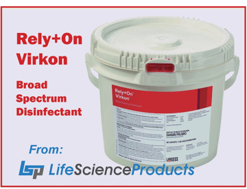 Picture of Rely+On™ Virkon™ Broad Spectrum Disinfectant (Inactivates CORONAVIRUS Quickly), Concentrate 11 pound bucket